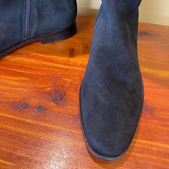 J. Crew Troy Over the knee boots suede K2741 Black - Picture 4 of 7